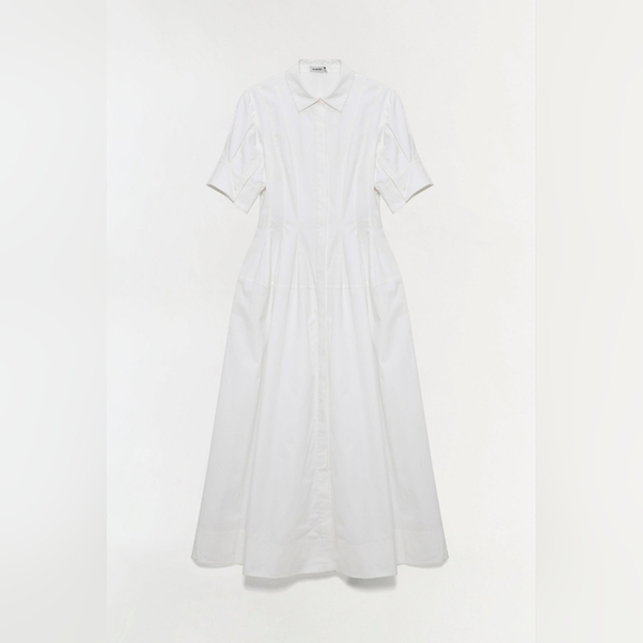 Simkhai Mollie Cotton Shirt Dress - Picture 6 of 12